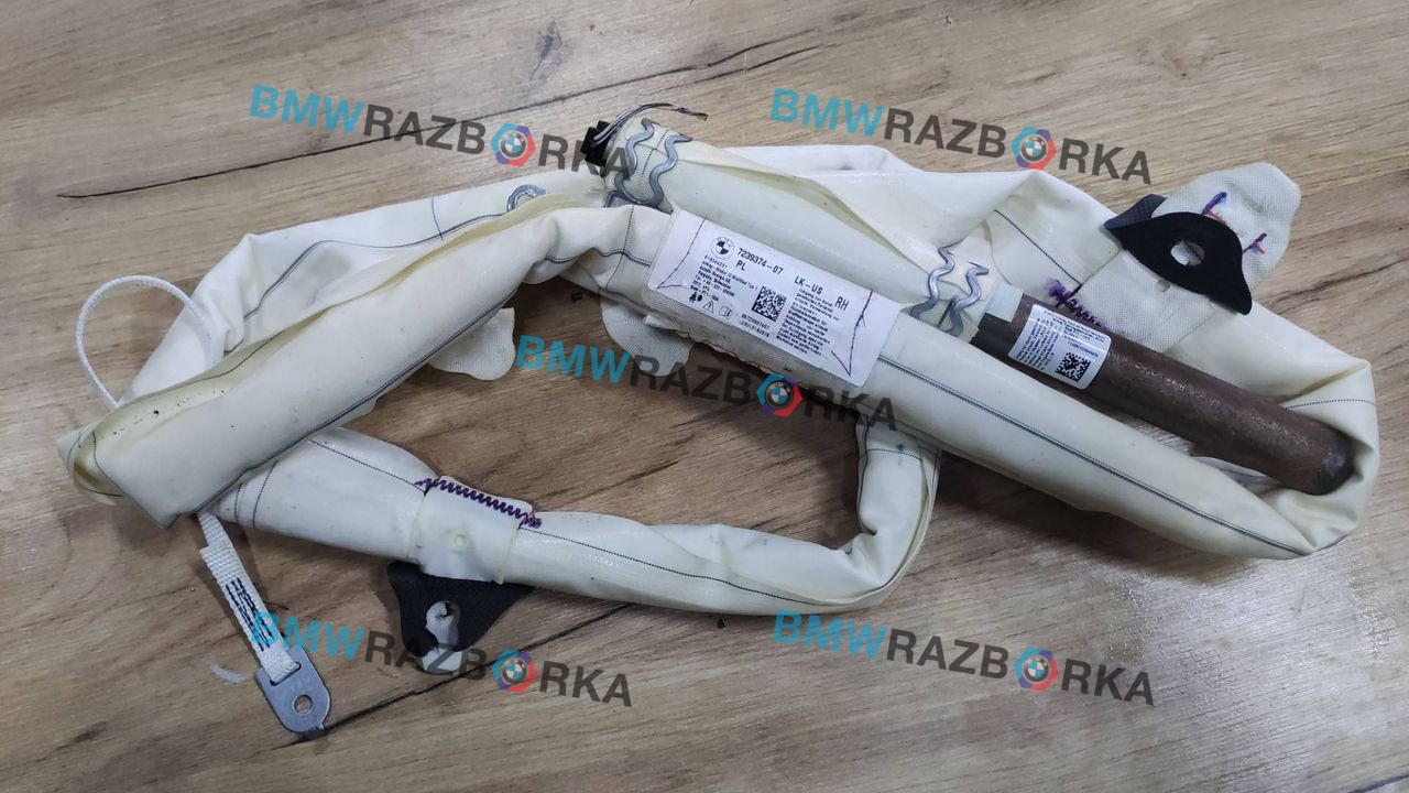 подушка безопасности боковая (шторка) BMW 3 серия F30/F31/F34 F30 2013, 2.0 л., N20 B20 A, бензин, АКПП, седан, полный привод, 7239374