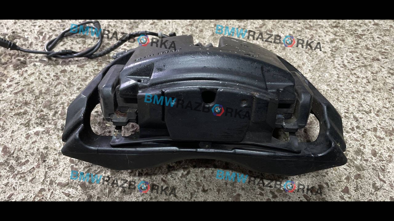 суппорт передний левый BMW 6 серия F06/F12/F13 F12 2011, 4.4 л., бензин, АКПП, купе, полный привод