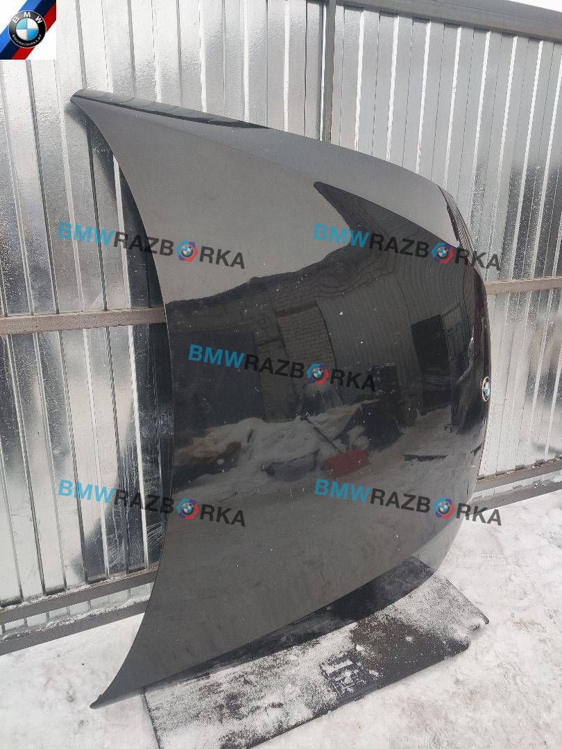 капот BMW 3 серия E90/E91/E92/E93 [рестайлинг] E92 2008, 3.0 л., D, M57 D30 (306D3), дизель, МКПП, черный, купе, задний привод, правый руль