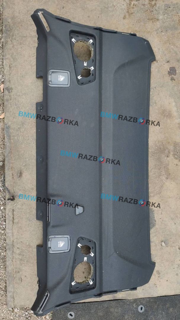 полка багажника BMW 5 серия G30/G31 2017, 3.0 л., i, B58 B30 A, бензин, АКПП, черный, седан, полный привод, правый руль, 7413957