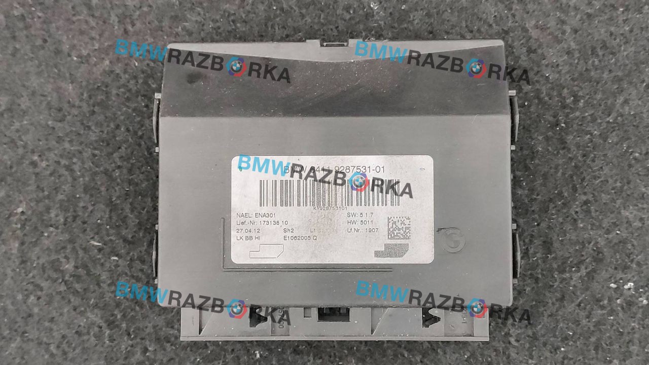 блок управления печки / климат-контроля BMW 3 серия F30/F31/F34 F30 2012, 2.0 л., D, N47 D20 C, дизель, МКПП, 300, седан, задний привод, правый руль, 9287531