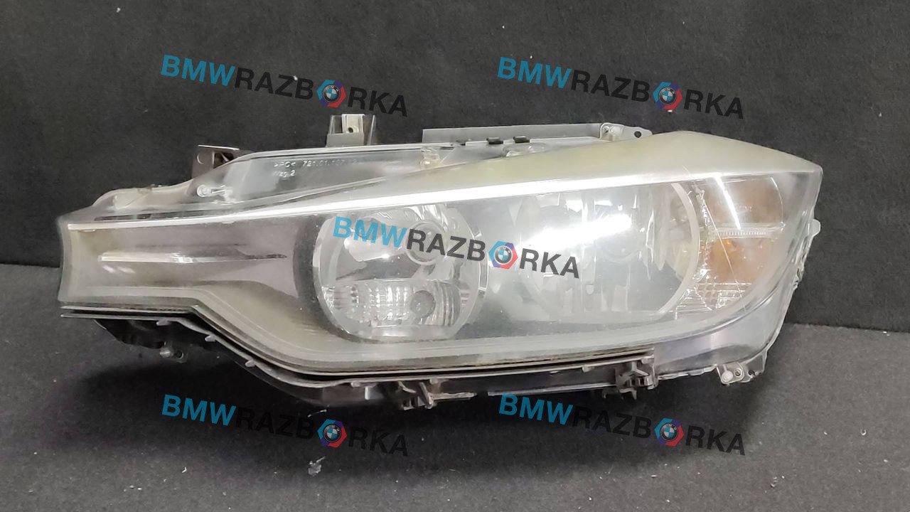 фара левая BMW 3 серия F30/F31/F34 F30 2013, 2.0 л., N20 B20 A, бензин, АКПП, седан, полный привод, 63117259549