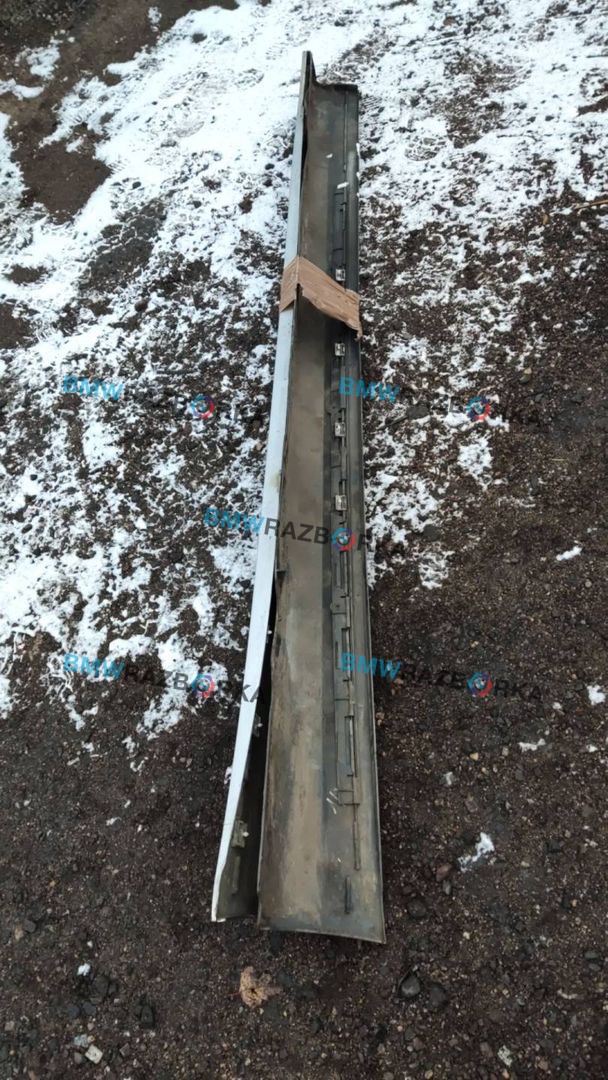 накладка на порог BMW 3 серия E90/E91/E92/E93 [рестайлинг] E90 2008, 3.0 л., D, M57 D30 (306D3), дизель, МКПП, седан