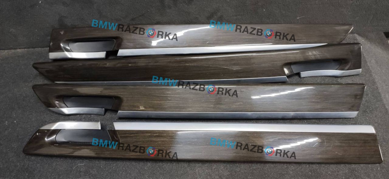 комплект декоративных накладок (дерева) салона BMW 7 серия F01/F02 F01 2010, 3.0 л., D, N57 D30 A, дизель, АКПП, 475, седан, задний привод, правый руль