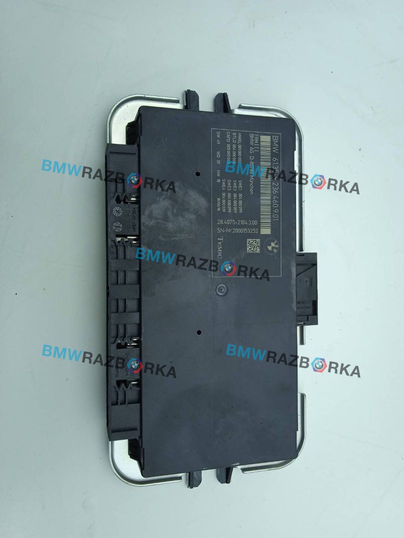 блок управления светом BMW 5 серия F07/F10/F11 F10 2010, 3.0 л., N57 D30 A, дизель, АКПП, седан, задний привод, правый руль, 9236460