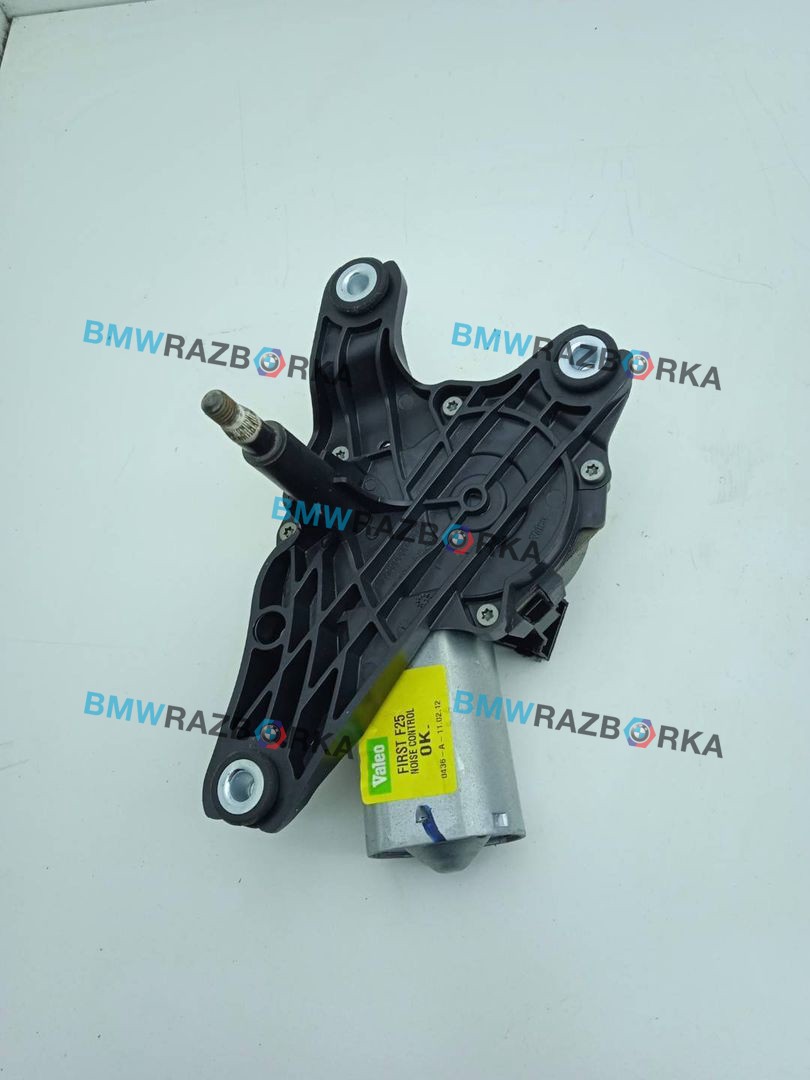 моторчик заднего стеклоочистителя (дворника) BMW X3 F25 2012, 3.0 л., i, N55 B30 A, бензин, АКПП, черный, внедорожник 5 дв., полный привод, 7237062