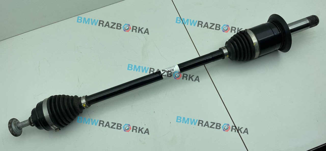 полуось задняя (приводной вал, ШРУС) BMW X2 F39 2018, 2.0 л., i, B46 A20 B, бензин, АКПП, чёрный, внедорожник 5 дв., полный привод, 7646867