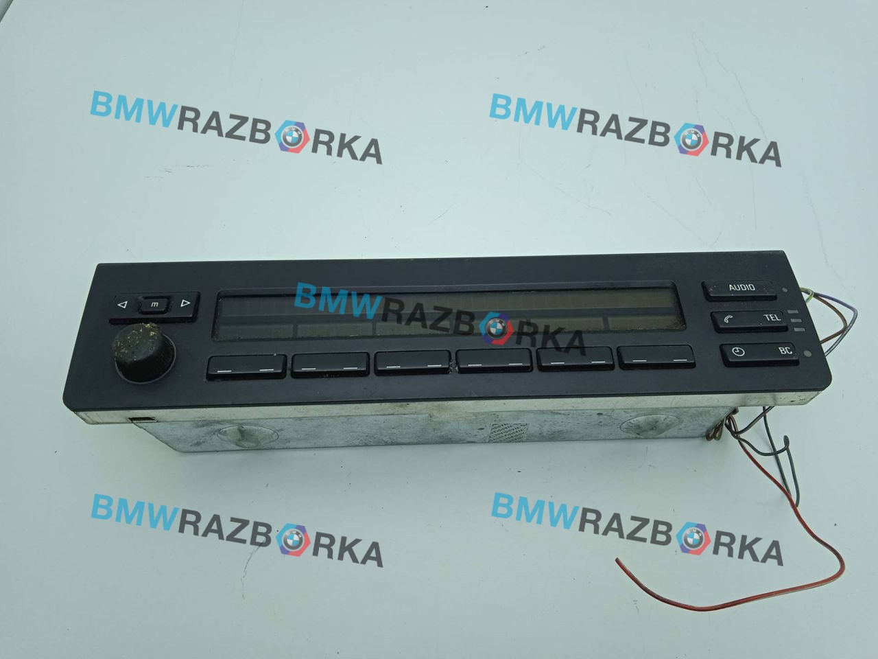 панель управления магнитолой BMW X5 E53 [рестайлинг] 2005, АКПП, внедорожник 5 дв., 6914606