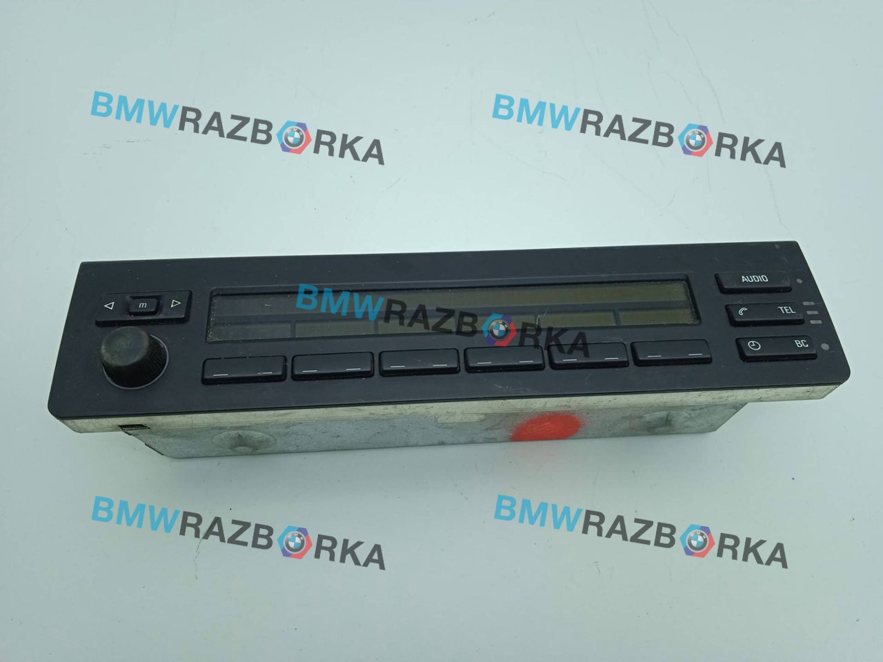 панель управления магнитолой BMW X5 E53 [рестайлинг] 2004, АКПП, внедорожник 5 дв., 6914606