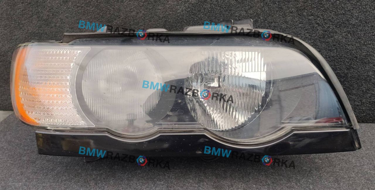 фара правая BMW X5 E53 2002, 3.0 л., M57 D30 (306D1), дизель, АКПП, внедорожник 5 дв.