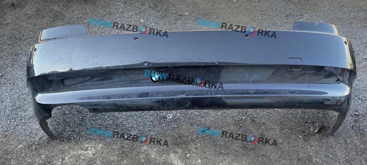 бампер задний BMW 3 серия E90/E91/E92/E93 [рестайлинг] E92 2008, 3.0 л., D, M57 D30 (306D3), дизель, МКПП, черный, купе, задний привод, правый руль