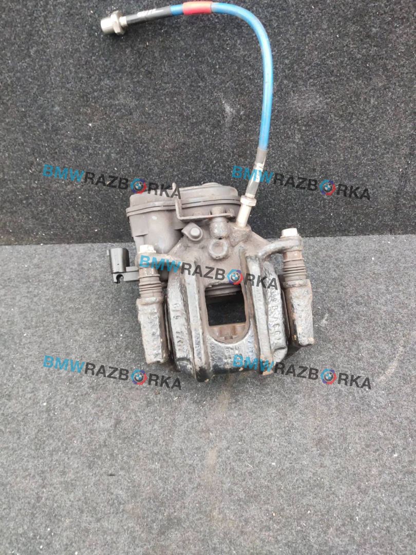 суппорт задний левый BMW 5 серия F07/F10/F11 F10 2012, 3.0 л., D, N57 D30 B, дизель, АКПП, синий, седан, задний привод, правый руль