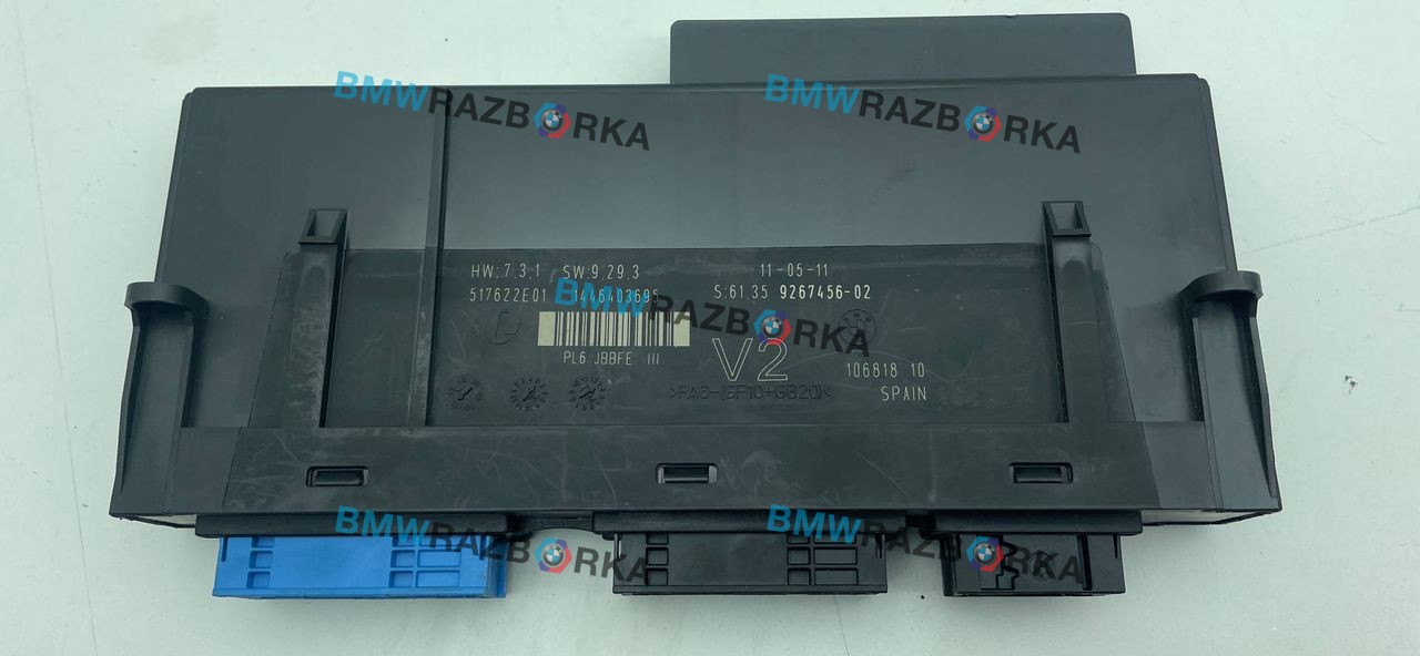 блок комфорта BMW 5 серия F07/F10/F11 F10 2012, 3.0 л., D, N57 D30 B, дизель, АКПП, синий, седан, задний привод, правый руль, 9267456