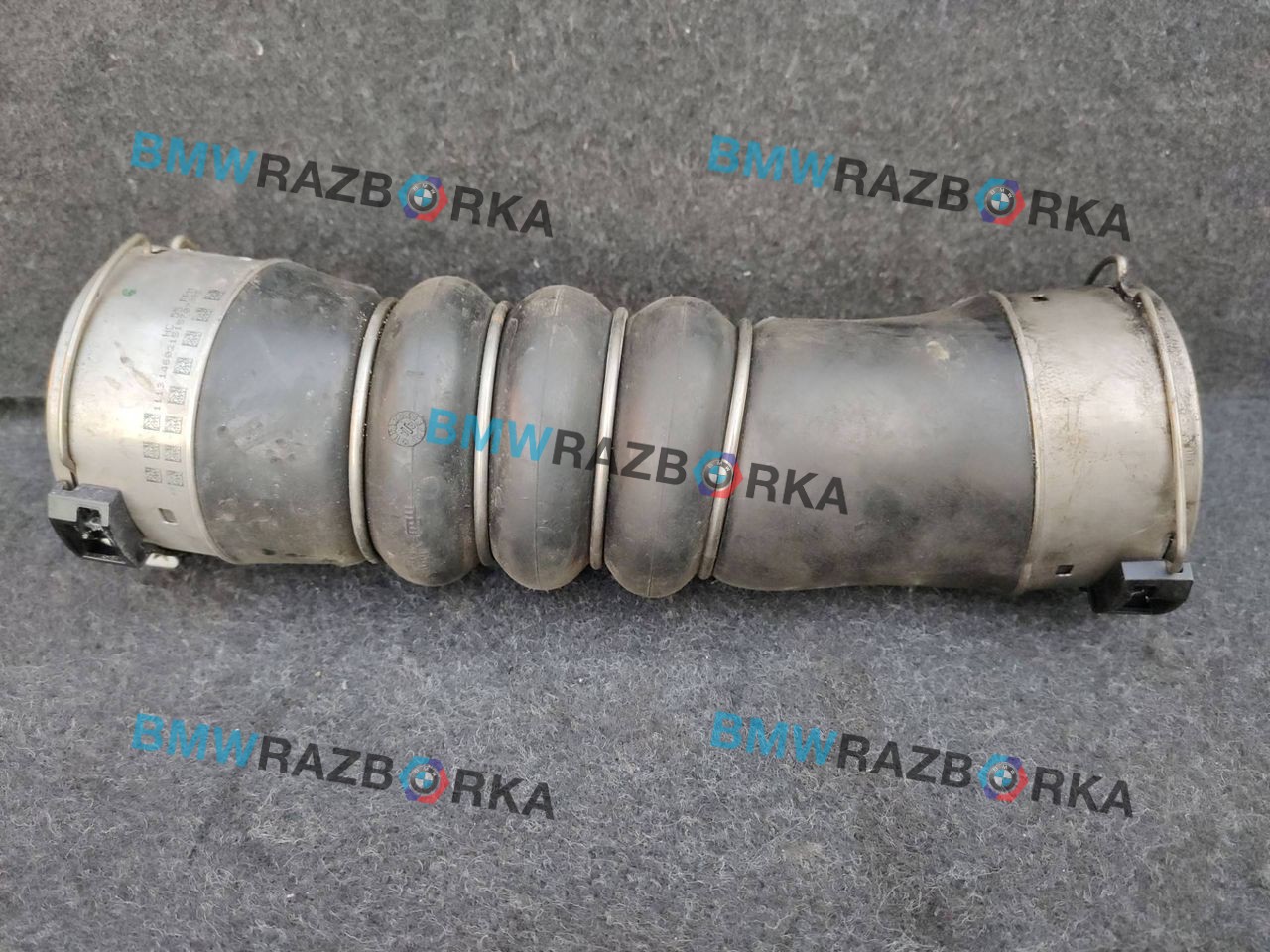 патрубок интеркулера BMW 7 серия F01/F02 2011, 3.0 л., D, N57 D30 A, дизель, АКПП, седан, задний привод, правый руль, 7800144