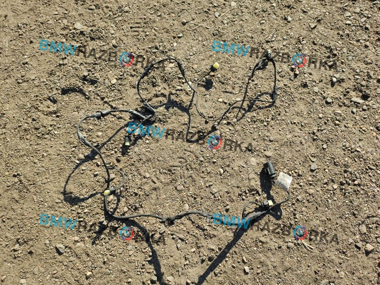 проводка датчиков парковки BMW 7 серия F01/F02 2011, 3.0 л., D, N57 D30 A, дизель, АКПП, седан, задний привод, правый руль, 9248214, 9248213