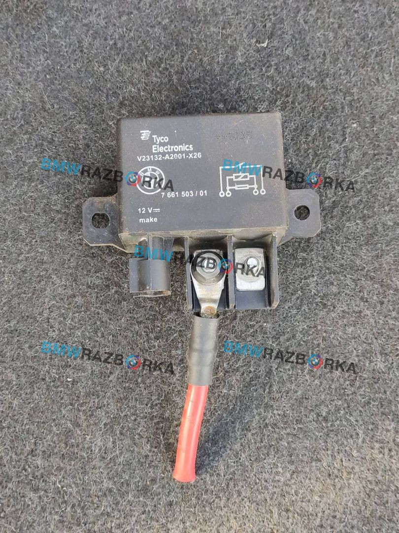 блок управления вентилятором (реле) BMW 5 серия F07/F10/F11 F10 2011, 3.5 л., бензин, АКПП, седан, 61367661503
