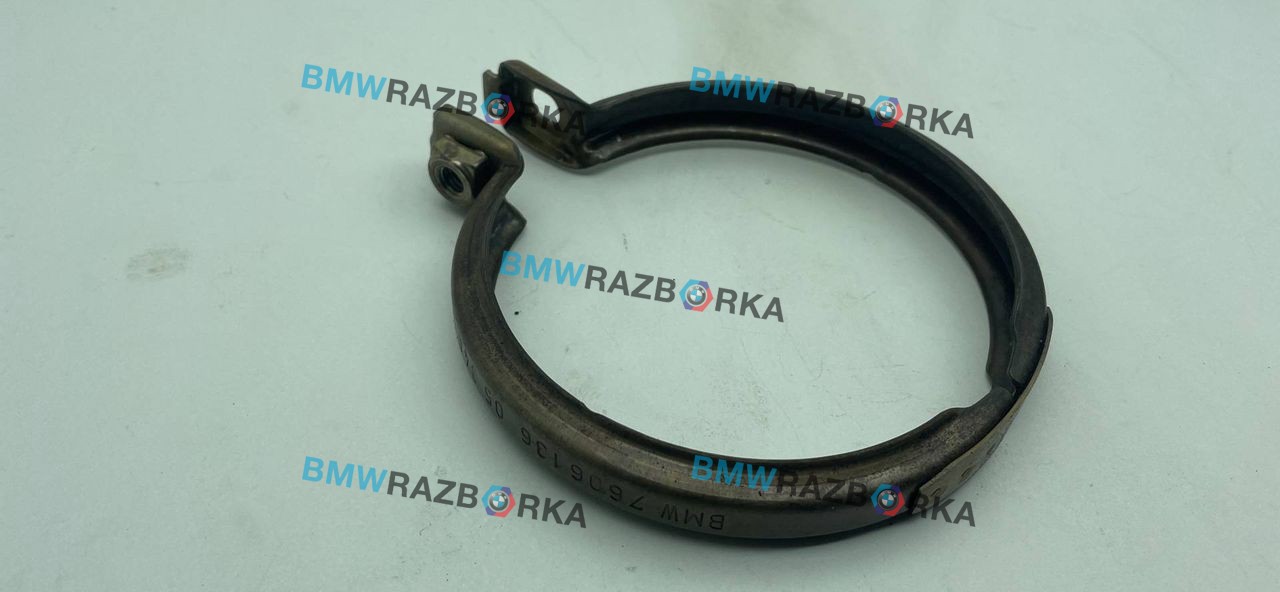 хомут глушителя BMW X2 F39 2018, 2.0 л., i, B46 A20 B, бензин, АКПП, чёрный, внедорожник 5 дв., полный привод, 7606136