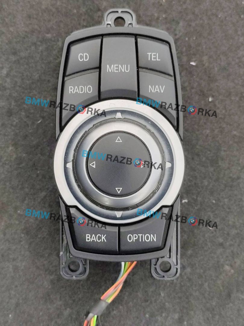 джойстик управления мультимедиа BMW 5 серия F07/F10/F11 2011, 3.0 л., D, N57 D30 A, дизель, АКПП, хетчбэк 5 дв., задний привод, правый руль, 65829206444