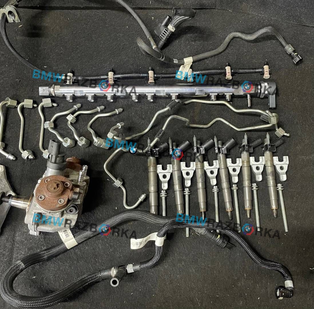 форсунка BMW X6 F16 2016, 4.0 л., D, дизель, АКПП, внедорожник 5 дв., полный привод, правый руль, 7805423, 7823461, 7823470, 8511667