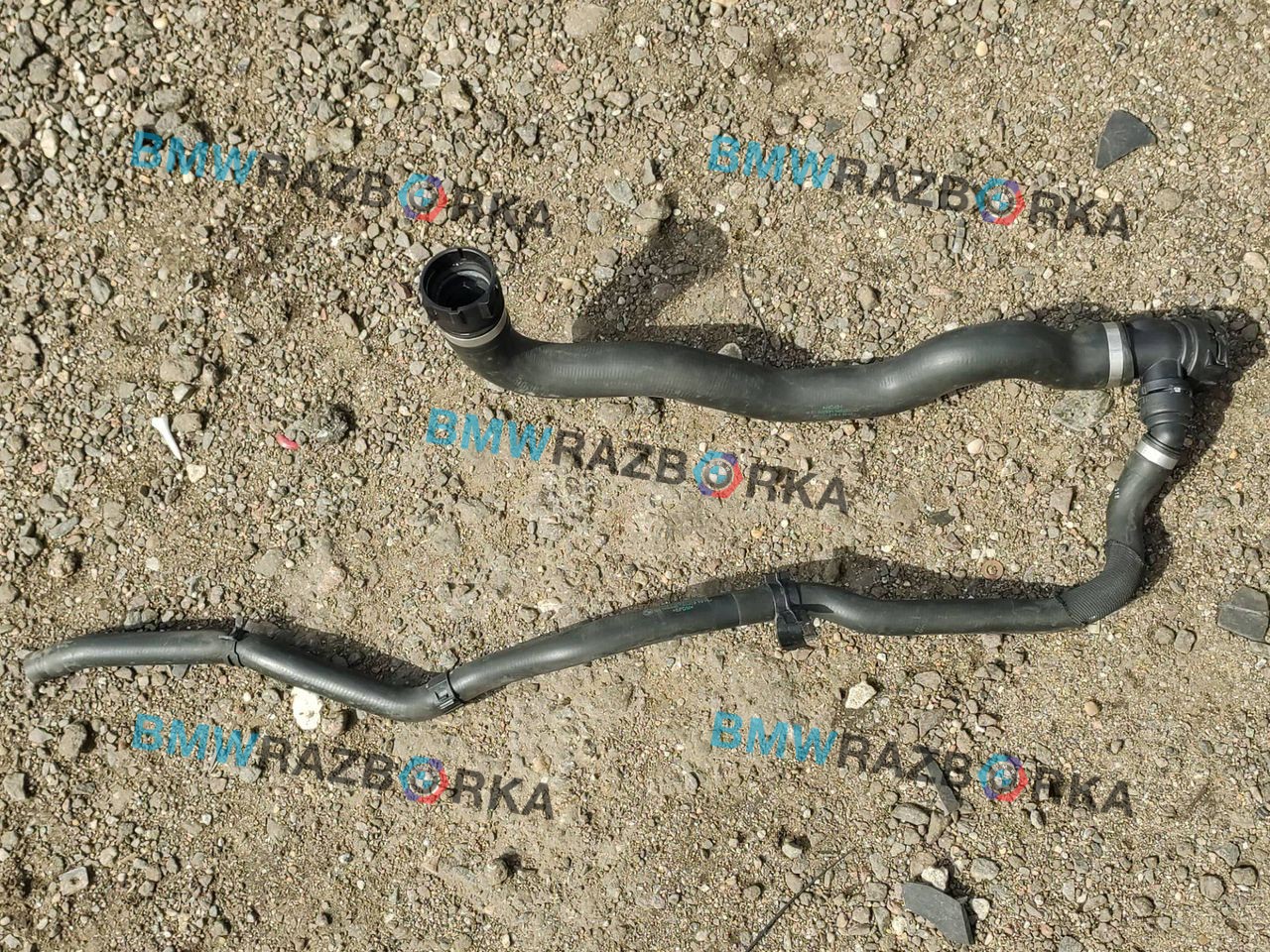 патрубок расширительного бачка BMW 3 серия F30/F31/F34 F31 2014, 2.0 л., N47 D20 C, дизель, МКПП, синий, универсал, полный привод, правый руль, 64219243891, 17127811127