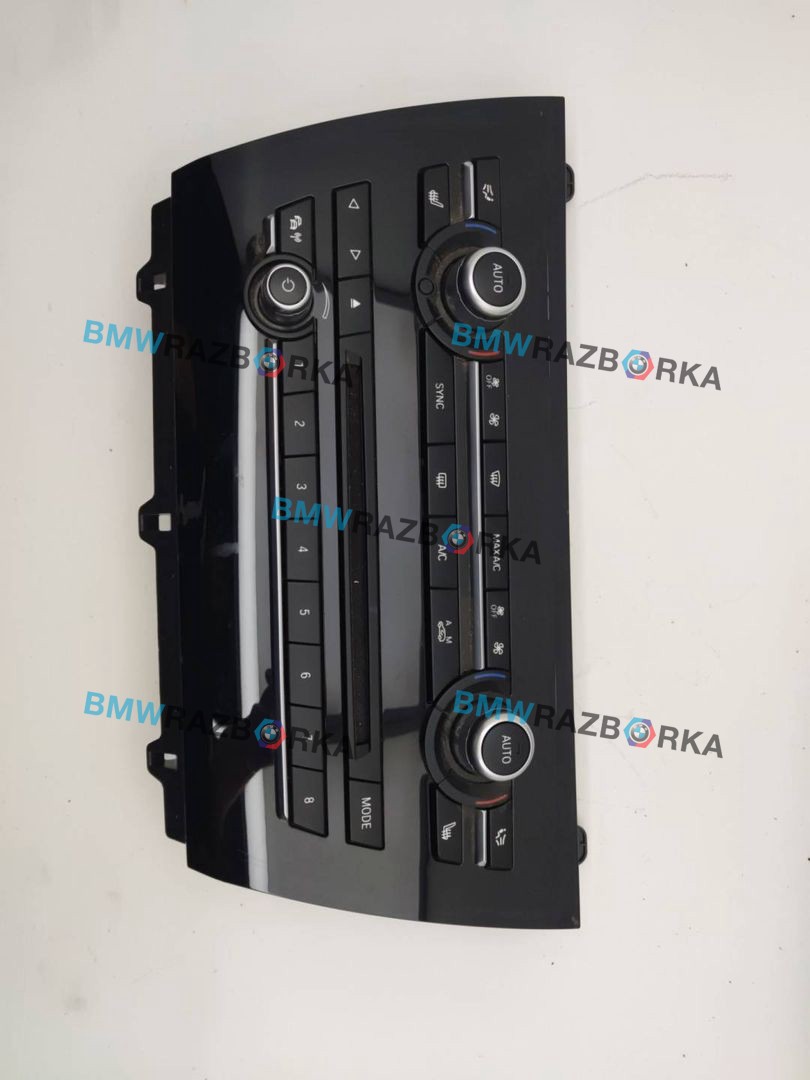 блок управления печки / климат-контроля BMW X5 F15 2014, 4.0 л., дизель, АКПП, черный, внедорожник 5 дв., 9350257