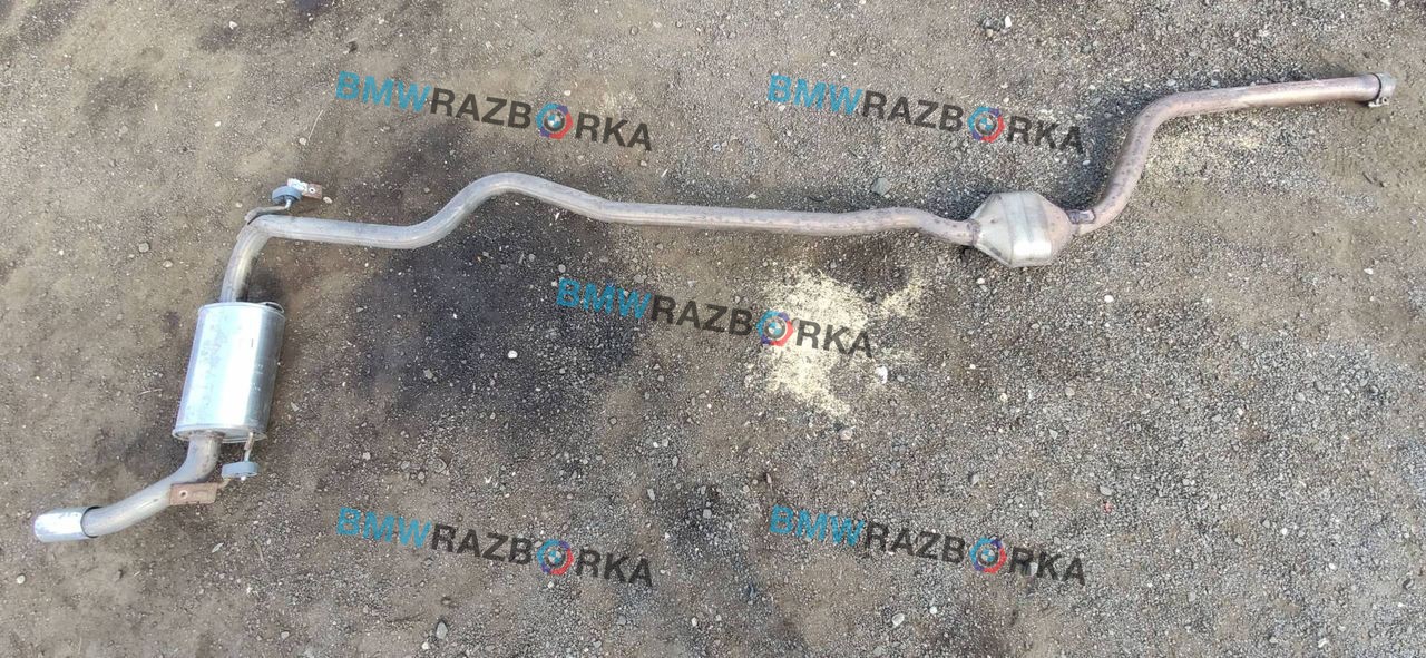 глушитель BMW 4 серия F32/F33 F32 2015, 2.0 л., N47 D20 C, дизель, АКПП, 475, купе, правый руль, 8518877, 8515027
