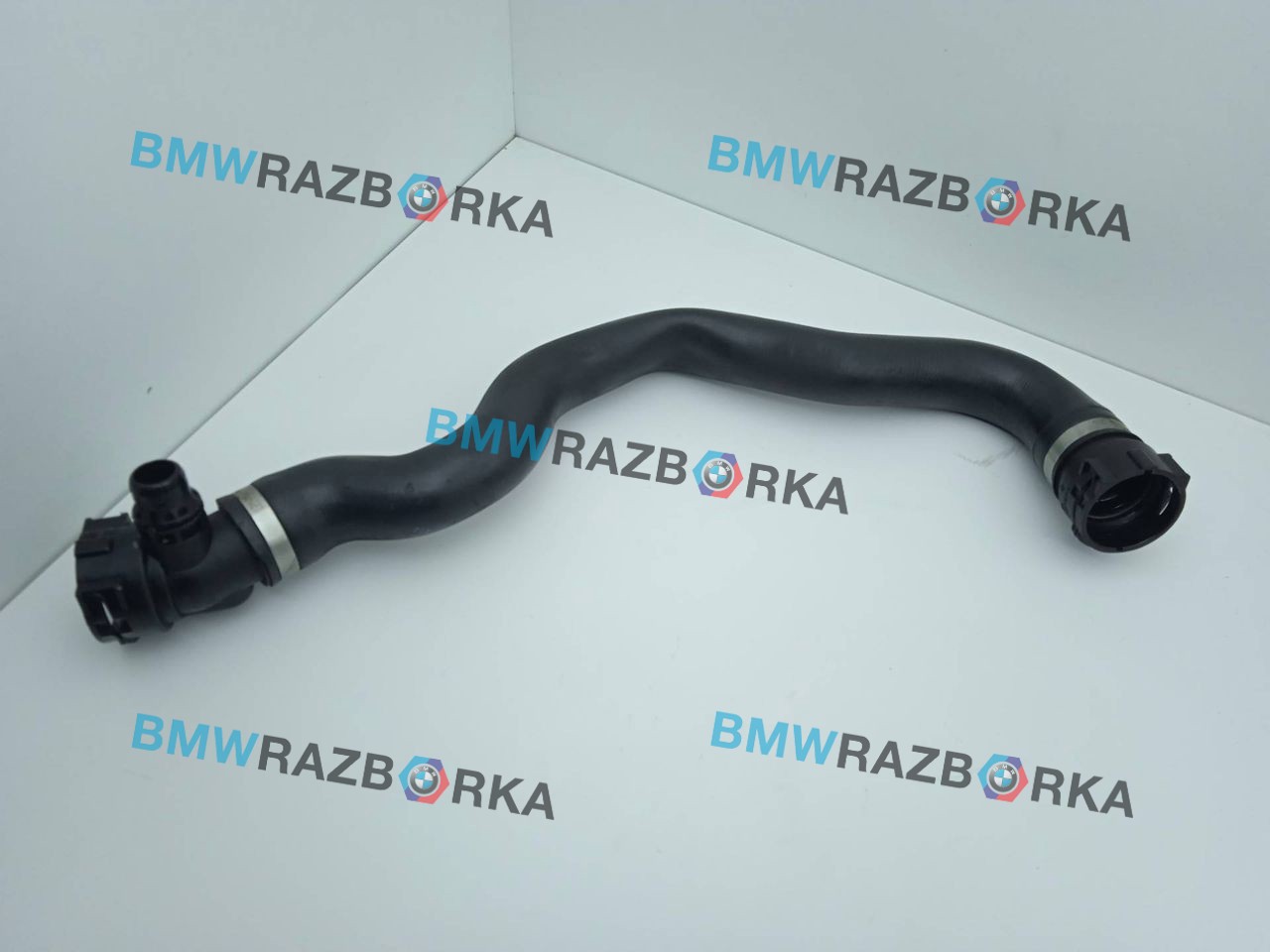 патрубок радиатора BMW 4 серия F32/F33 F32 2015, 2.0 л., N47 D20 C, дизель, АКПП, 475, купе, правый руль, 17127811127
