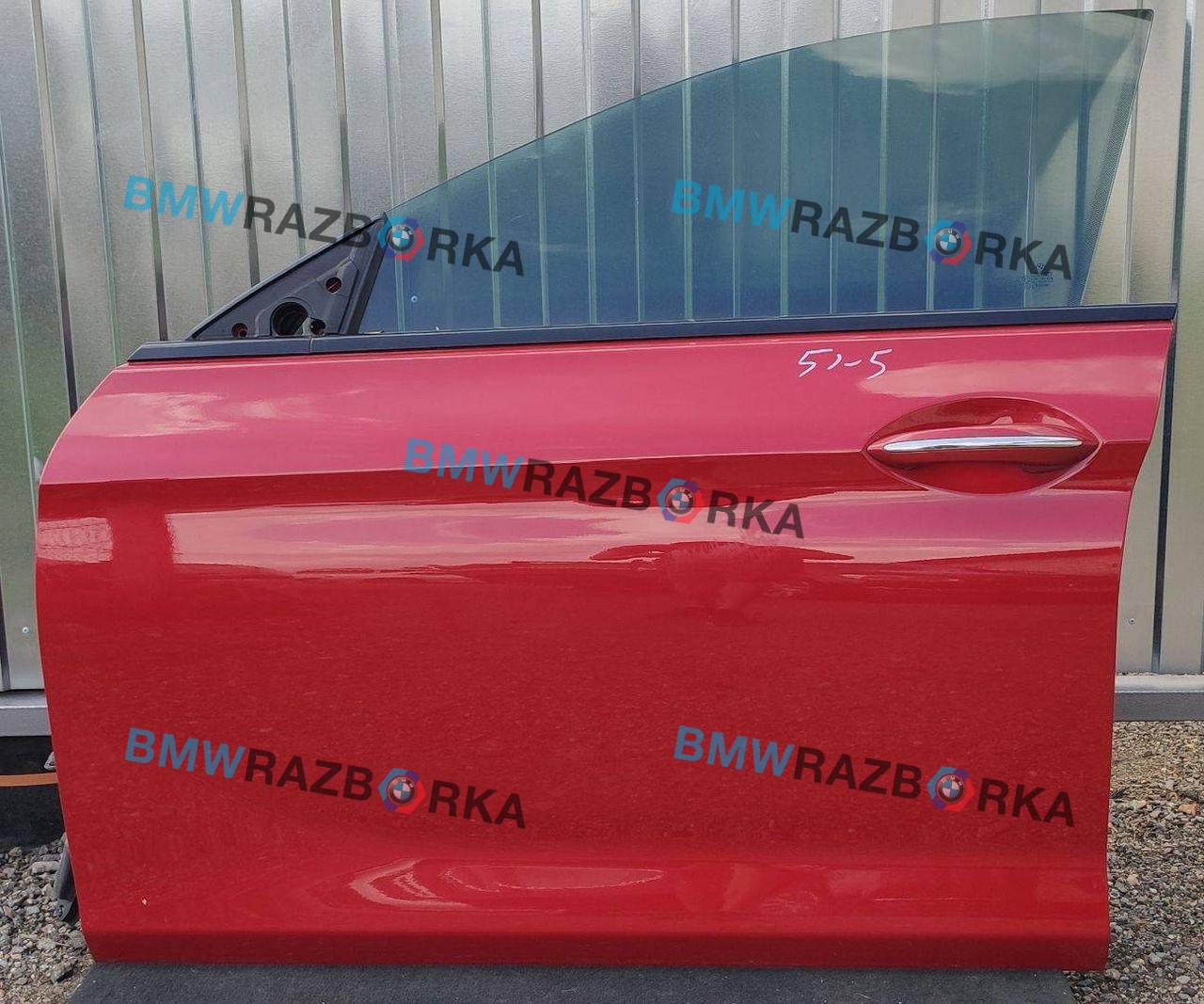 дверь передняя левая BMW 6 серия F12/F13 [рестайлинг] F06 2016, 4.0 л., дизель, АКПП, красный, седан, задний привод, правый руль