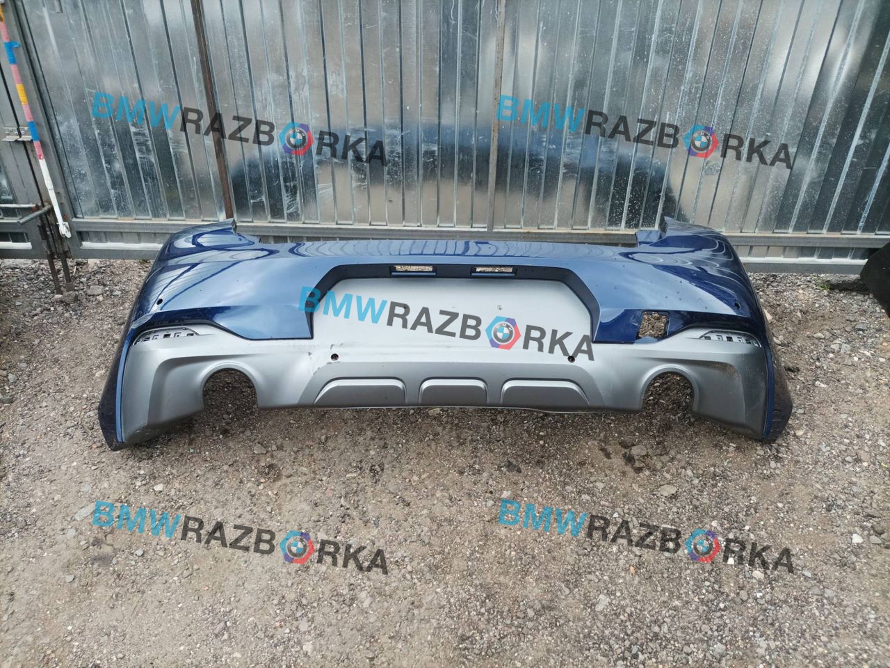 бампер задний BMW X2 F39 2018, 2.0 л., i, B48 A20 A, бензин, АКПП, внедорожник 5 дв., передний привод, правый руль, 8089655