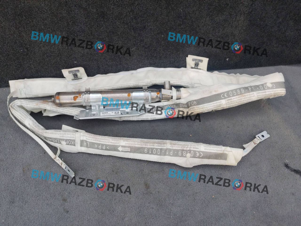 подушка безопасности боковая (шторка) BMW 6 серия F12/F13 [рестайлинг] F06 2016, 4.0 л., дизель, АКПП, красный, седан, задний привод, правый руль, 7273435