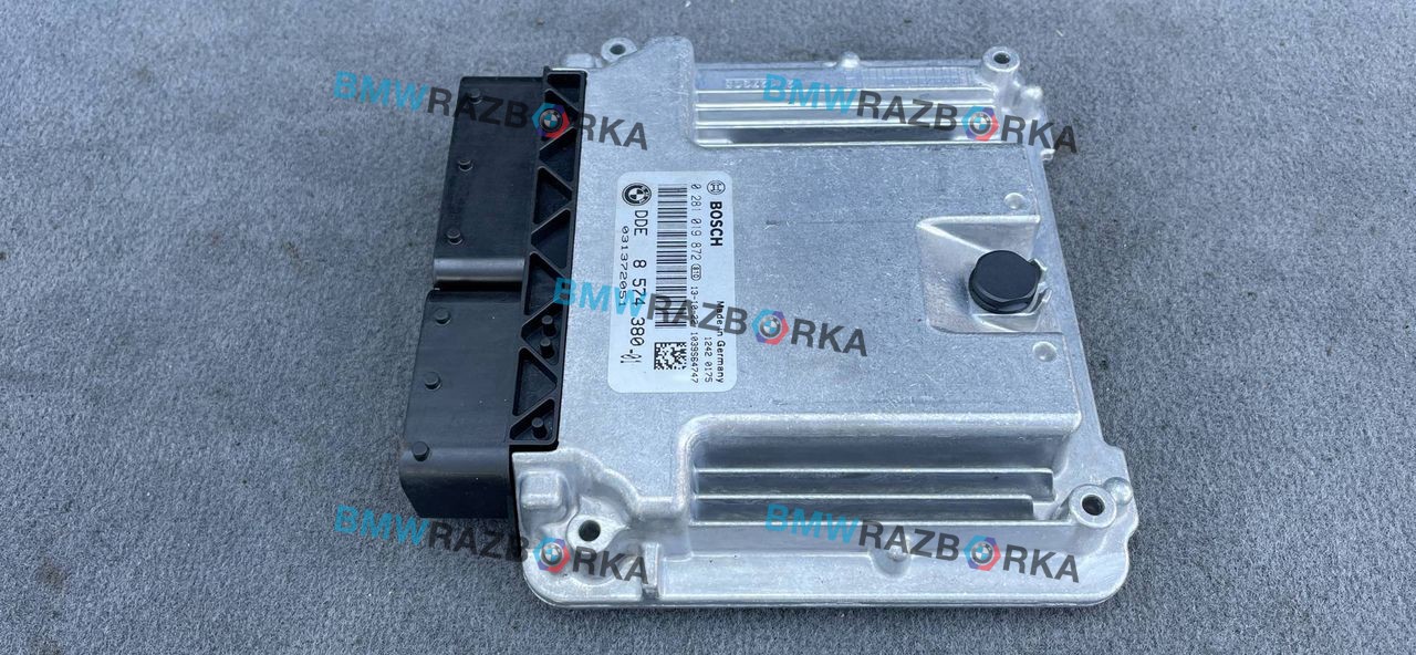 блок управления двигателем BMW 5 серия F10/F11 [рестайлинг] F10 2013, 2.0 л., D, N47 D20 C, дизель, МКПП, белый, седан, задний привод, правый руль, 8574380