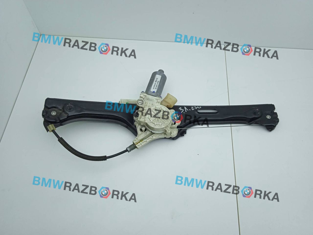 стеклоподъемник задний левый BMW X5 E70 2008, 3.0 л., дизель, АКПП, внедорожник 5 дв., 51357166381