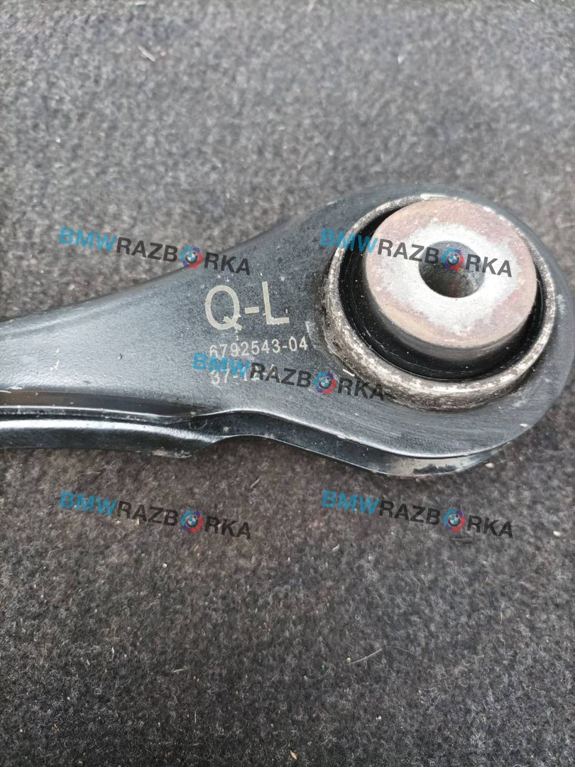 рычаг задний левый BMW 3 серия F30/F31/F34 F30 2012, 2.0 л., N20 B20 A, бензин, АКПП, черный, седан, задний привод, правый руль, 6792543, 6792519