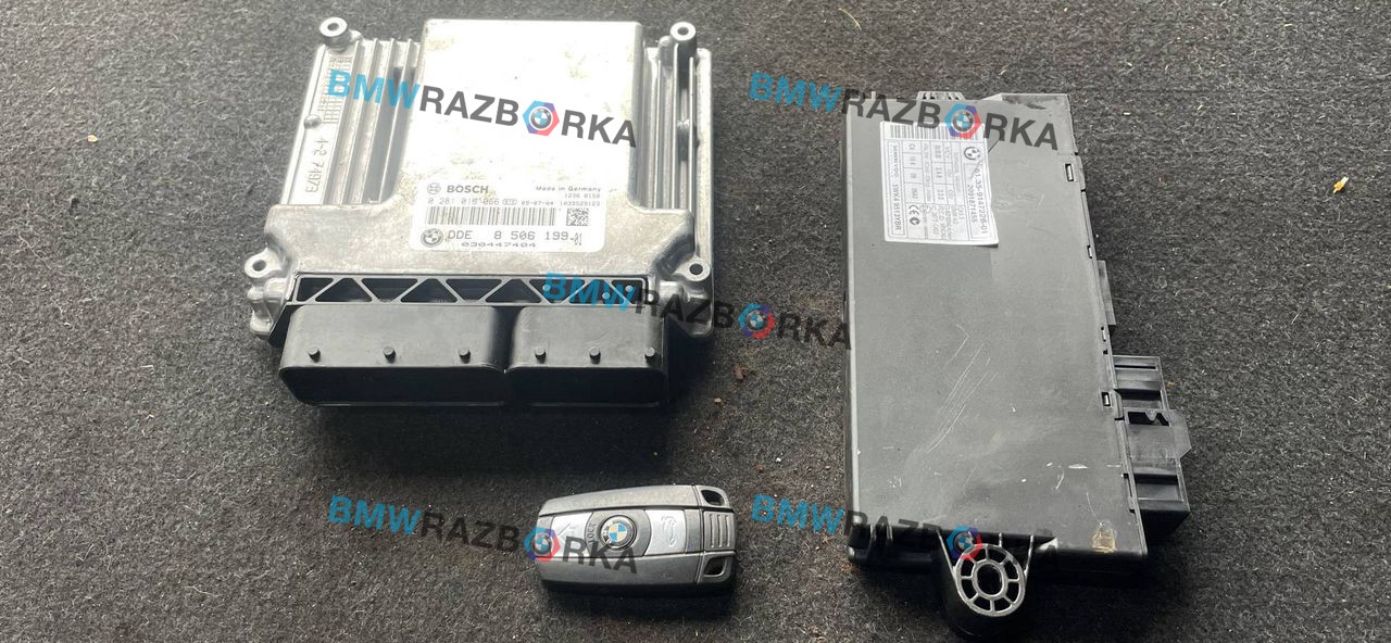 блок управления двигателем BMW 5 серия E60/E61 2004, 2.0 л., дизель, 8506199, 9147226
