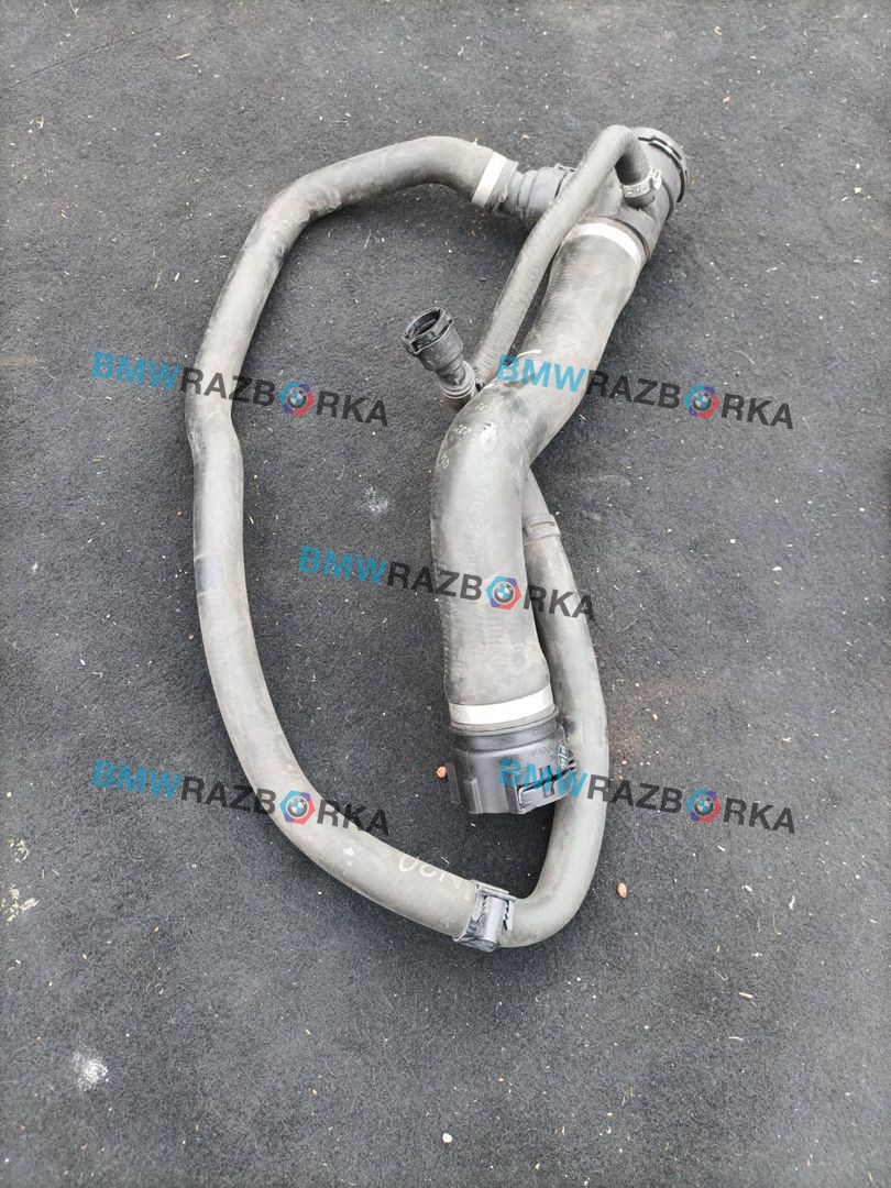 патрубок расширительного бачка BMW 3 серия F30/F31/F34 F30 2012, 2.0 л., N20 B20 A, бензин, АКПП, черный, седан, задний привод, правый руль, 9208169, 17127596837, 7596837, 7596831