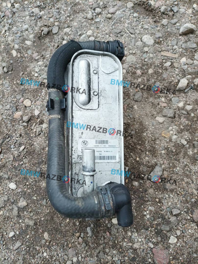 радиатор АКПП BMW 3 серия F30/F31/F34 F30 2012, 2.0 л., N20 B20 A, бензин, АКПП, черный, седан, задний привод, правый руль, 7600553, 7606093