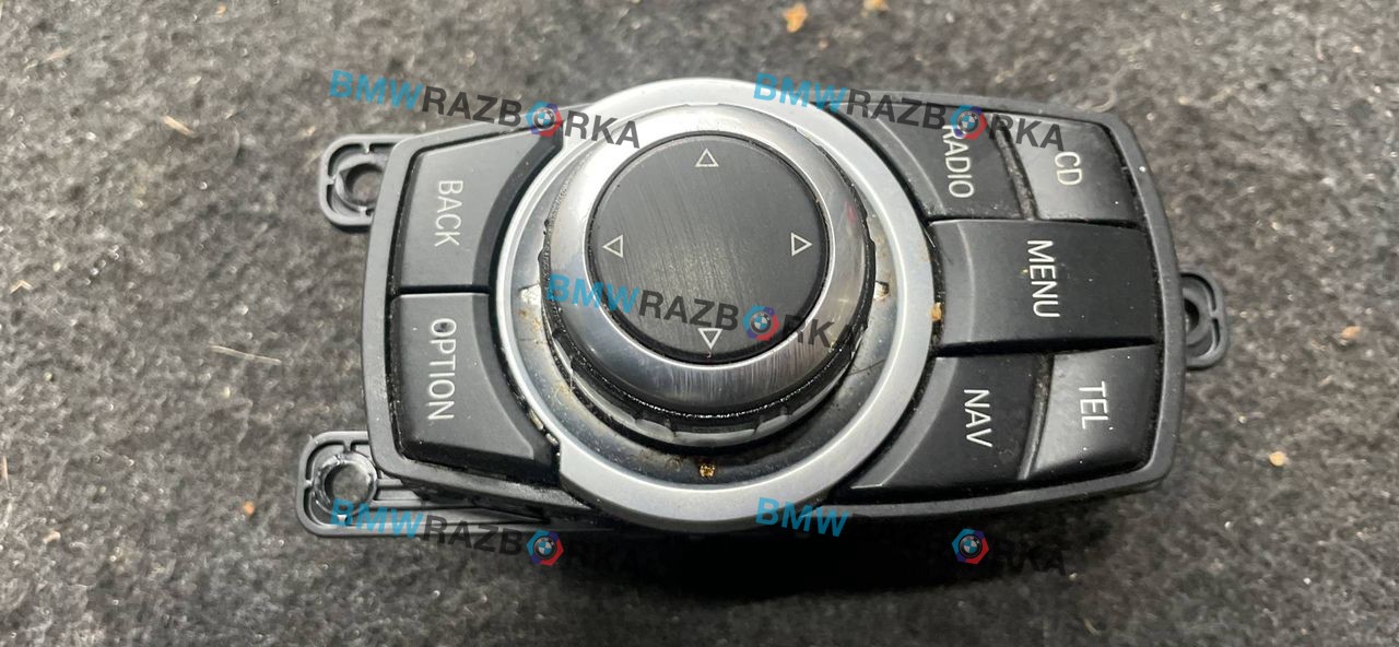 джойстик управления мультимедиа BMW 5 серия F07/F10/F11 F10 2011, 3.0 л., N57 D30 A, дизель, МКПП, седан, задний привод, 65829206444