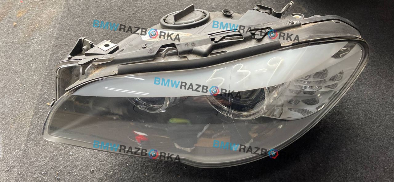 фара левая BMW 5 серия F07/F10/F11 F10 2011, 3.0 л., N57 D30 A, дизель, МКПП, седан, задний привод, 7271905