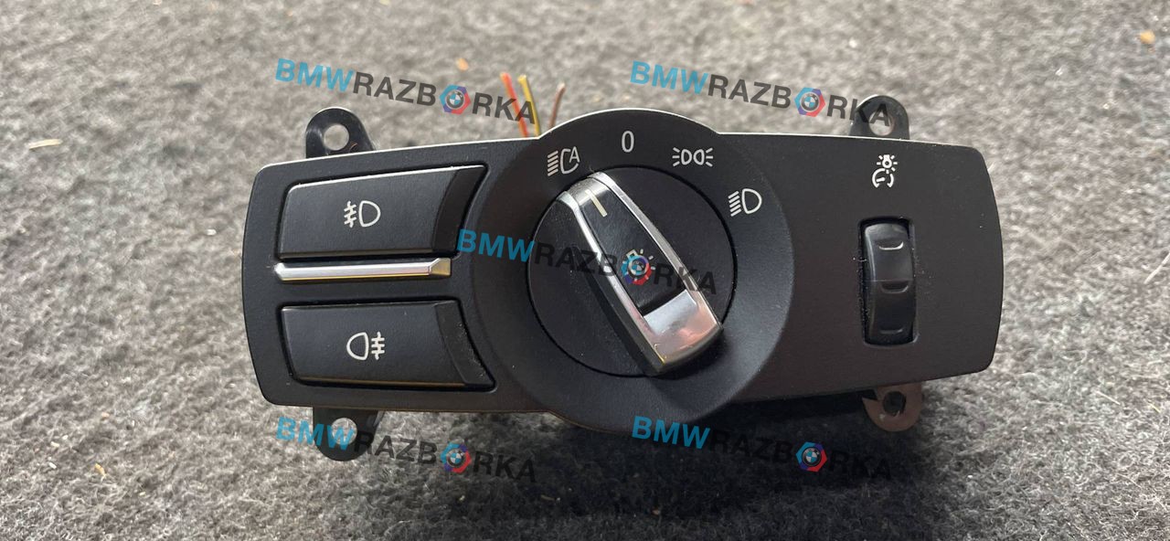 переключатель света BMW 5 серия F07/F10/F11 F10 2011, 3.0 л., N57 D30 A, дизель, МКПП, седан, задний привод, 9192744