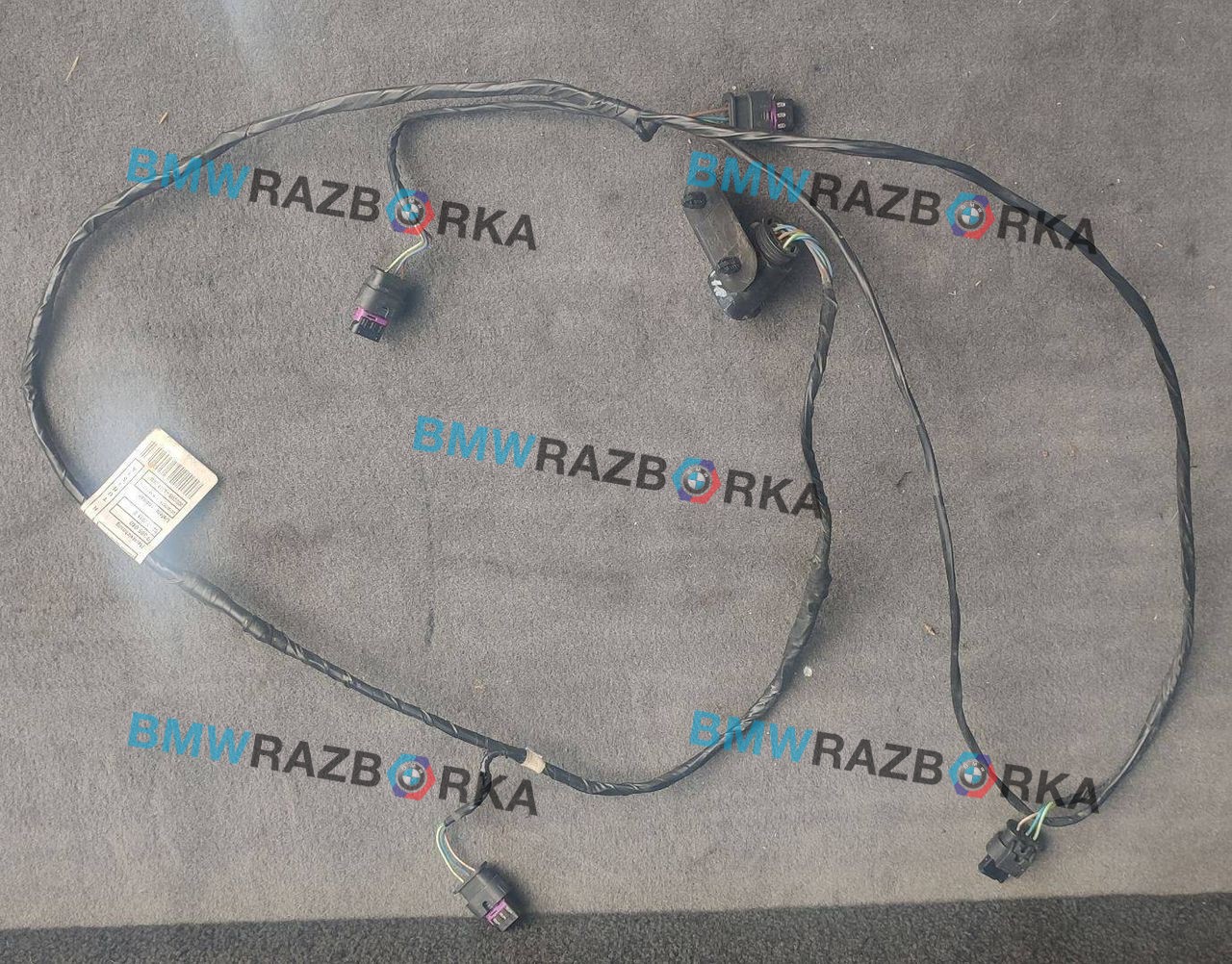 проводка датчиков парковки BMW 3 серия F30/F31 [рестайлинг] F30 2016, 1.5 л., i, B38 B15 A, бензин, МКПП, а300, седан, задний привод, правый руль, 9365043, 9365040