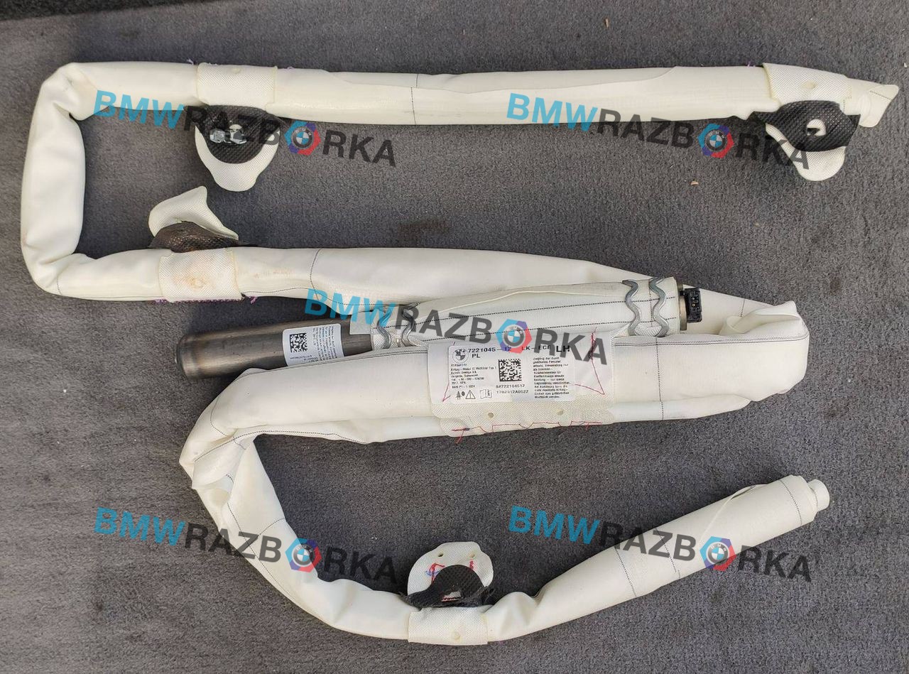 подушка безопасности боковая (шторка) BMW 4 серия F32/F33 [рестайлинг] F36 2018, 3.0 л., N57 D30 A, дизель, хетчбэк 5 дв., 7221045