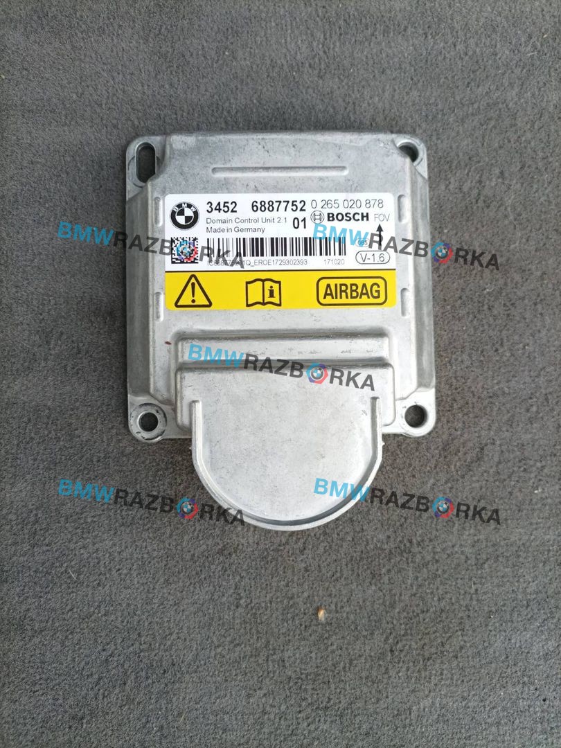блок AirBag BMW 4 серия F32/F33 [рестайлинг] F36 2018, 3.0 л., N57 D30 A, дизель, хетчбэк 5 дв., 6887752