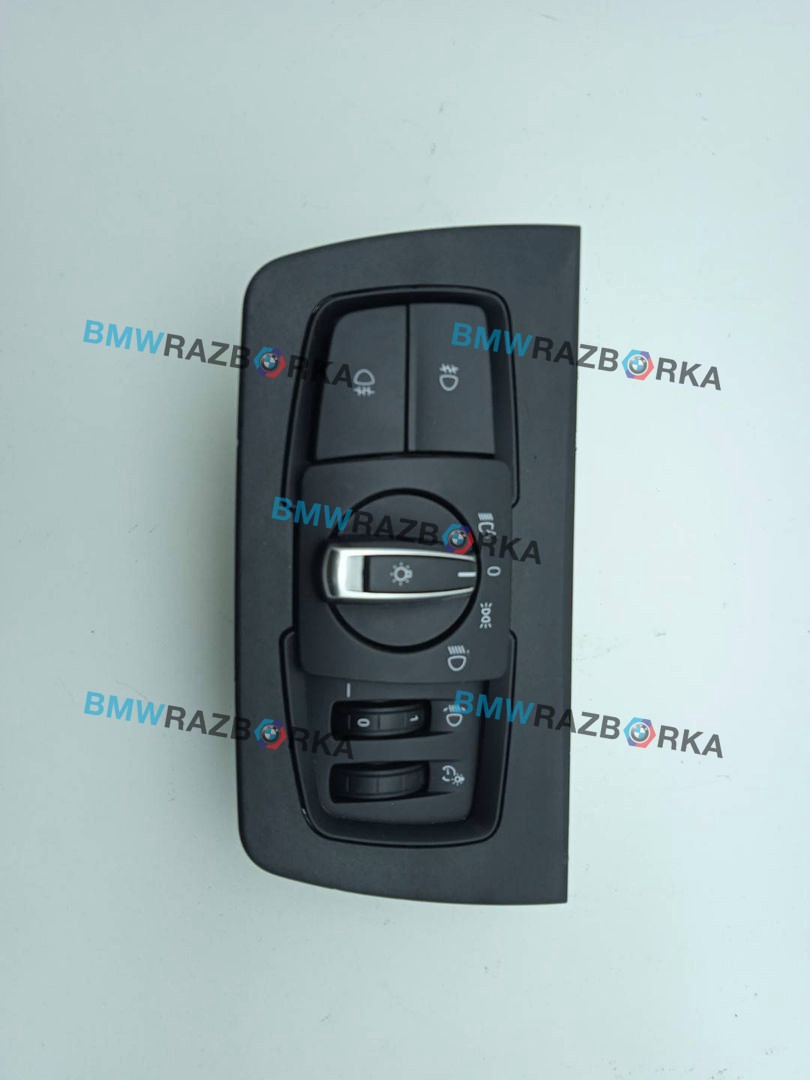 переключатель света BMW 3 серия F30/F31 [рестайлинг] F30 2016, 1.5 л., i, B38 B15 A, бензин, МКПП, а300, седан, задний привод, правый руль, 9393949