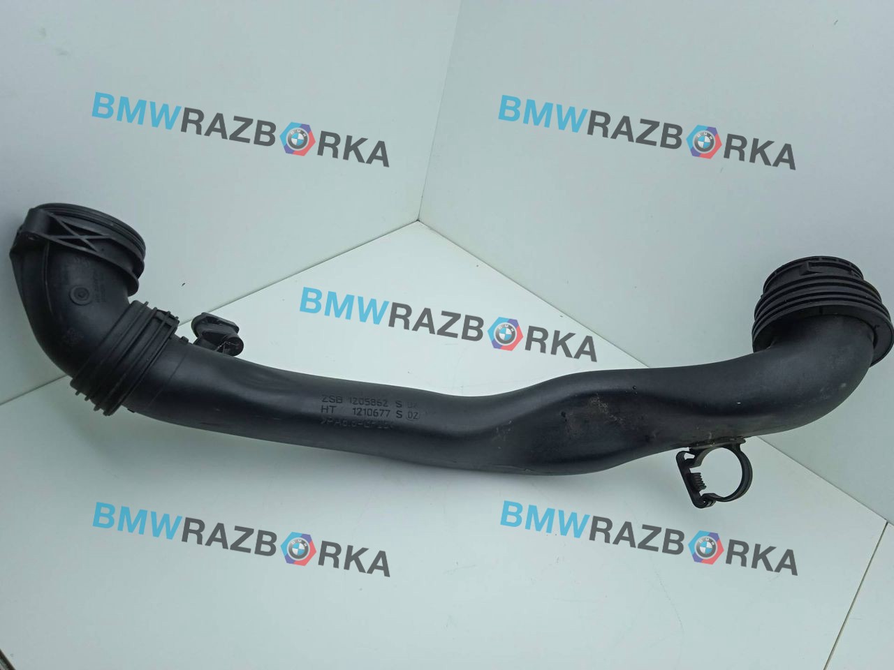 патрубок турбины BMW 5 серия G30/G31 [рестайлинг] 2020, 3.0 л., B58B30, бензин, 1205862, 1210677, 8651056
