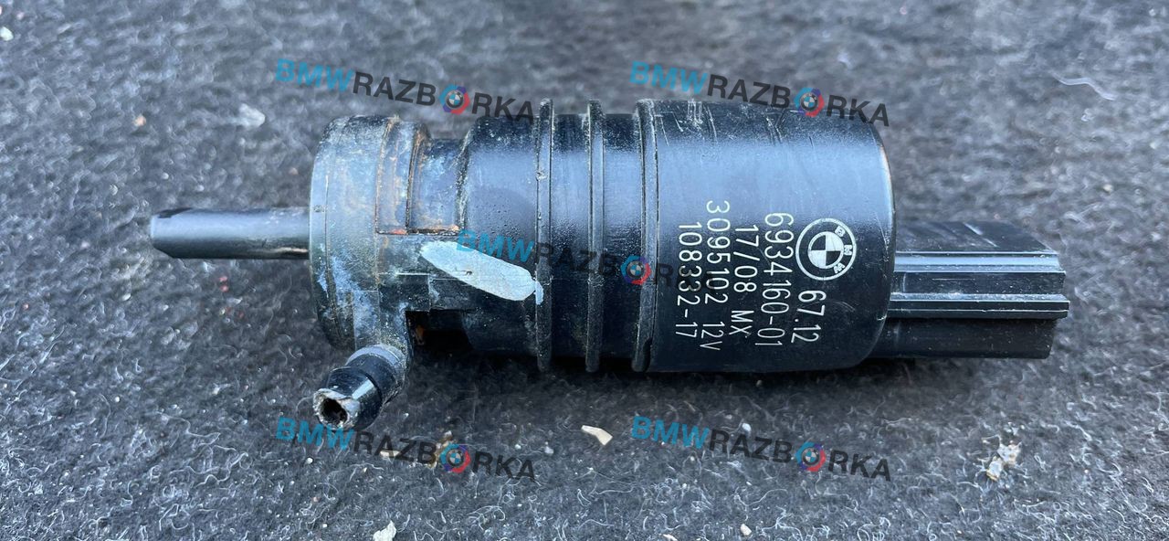 насос (моторчик) омывателя стекла BMW X5 E70 2008, 3.5 л., D, M57D30 (306D5), дизель, АКПП, 475, внедорожник 5 дв., полный привод, правый руль, 6934160