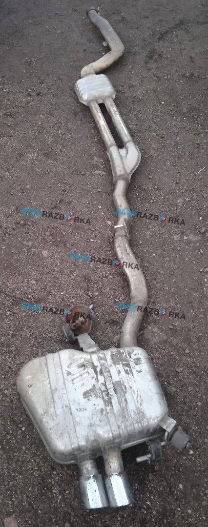 глушитель BMW 5 серия F07/F10/F11 2011, 3.0 л., N57 D30 A, дизель, АКПП, хетчбэк 5 дв., задний привод, правый руль, 7807103, 7807110