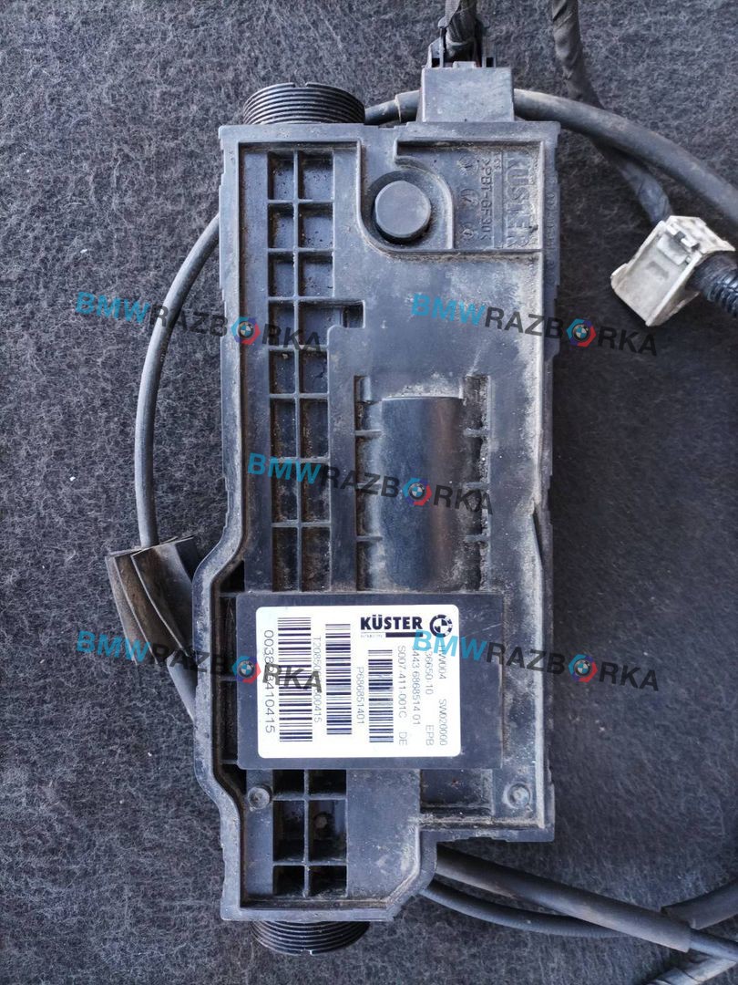 электроручник BMW X5 F15 2016, 3.0 л., N57 D30 A, дизель, АКПП, a52, внедорожник 5 дв., полный привод, правый руль, 34436868514, 6868514