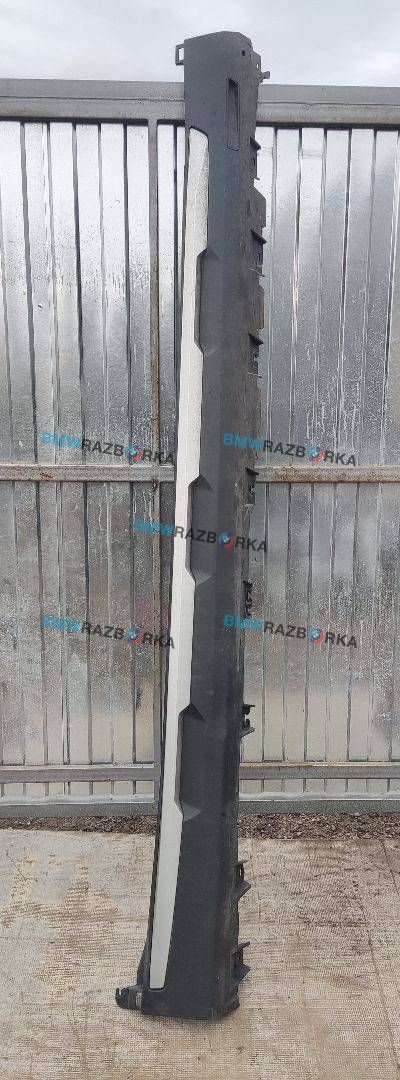 накладка на порог BMW X5 G05 2021, 3.0 л., B58B30, бензин, АКПП, внедорожник 5 дв., 51777440928, 7440928