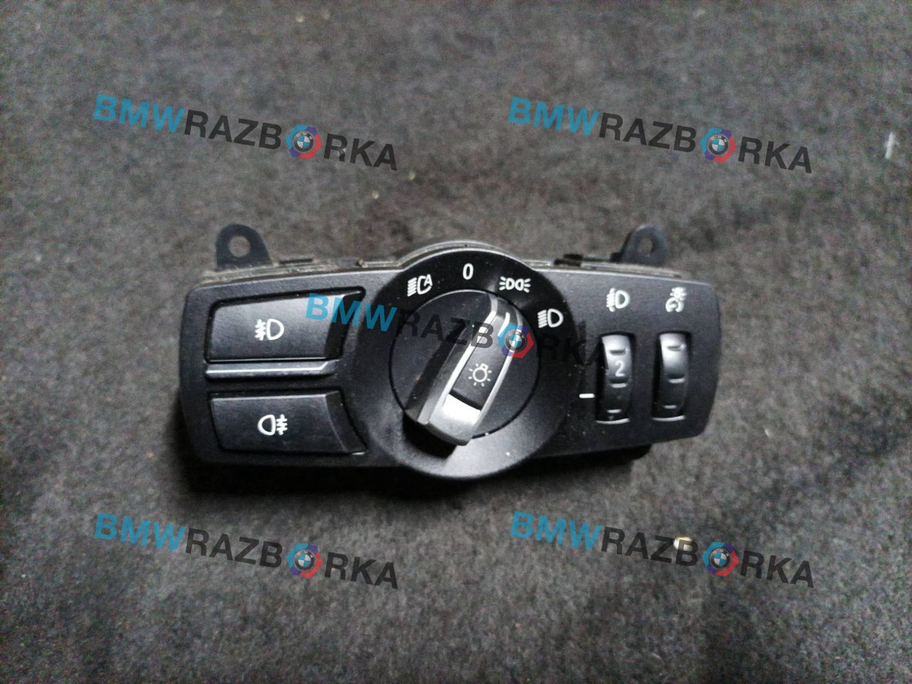 переключатель света BMW 5 серия F07/F10/F11 2011, 3.0 л., N57 D30 A, дизель, АКПП, хетчбэк 5 дв., задний привод, правый руль, 9192746