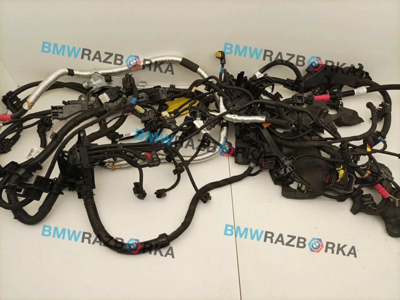 проводка двигателя BMW X3 G01 2021, 2.0 л., B48 B20 A, бензин, АКПП, внедорожник 5 дв., 8485066, 8482364, 8482375, 8483811, 8482367, 8743498